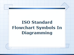 Understanding Iso Standard Flowchart Symbols